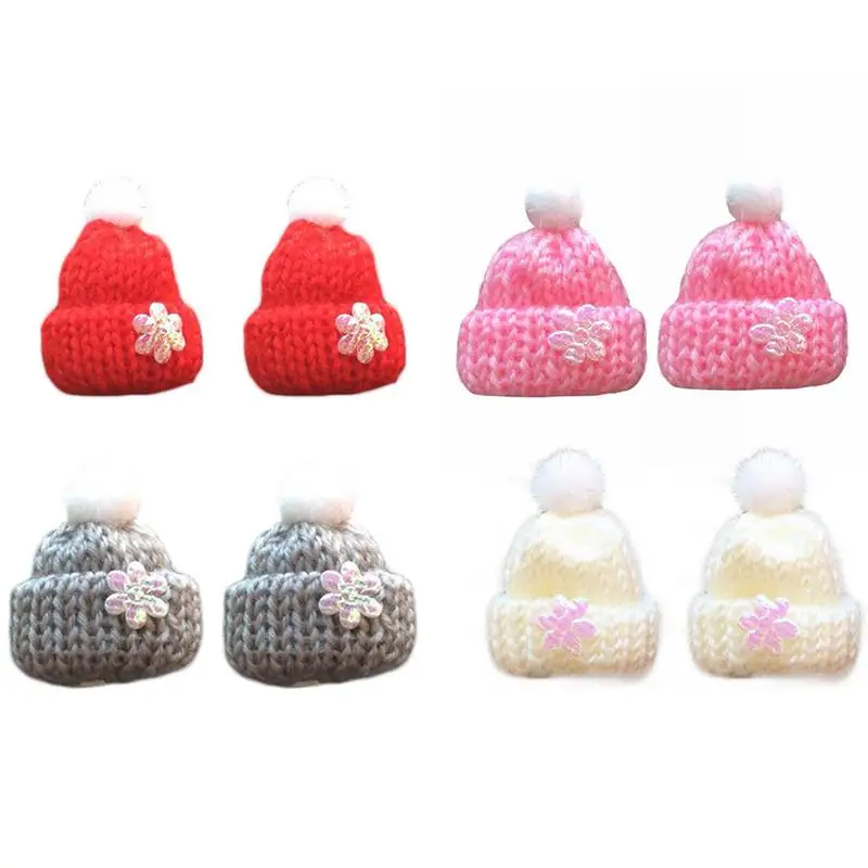 

1 PC/Pack Car Outlet Air Freshener Clip Knitted Creativity Wool Hat Shaped Christmas New Year Autom Interior Trim Accessories