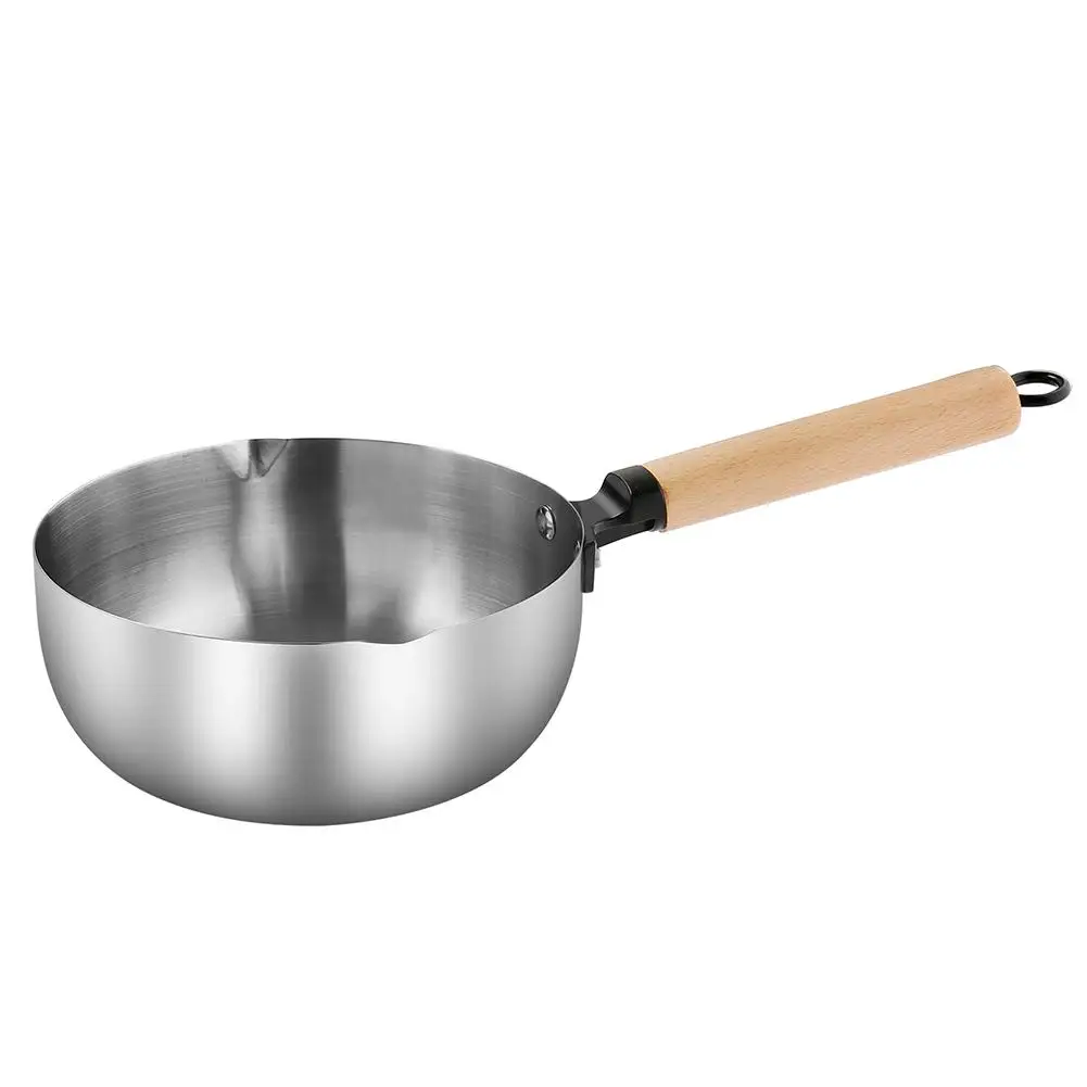 

Milk Noodle Soup Pot Round Stainless Steel Saucepan Home Kitchen Cooking Tool