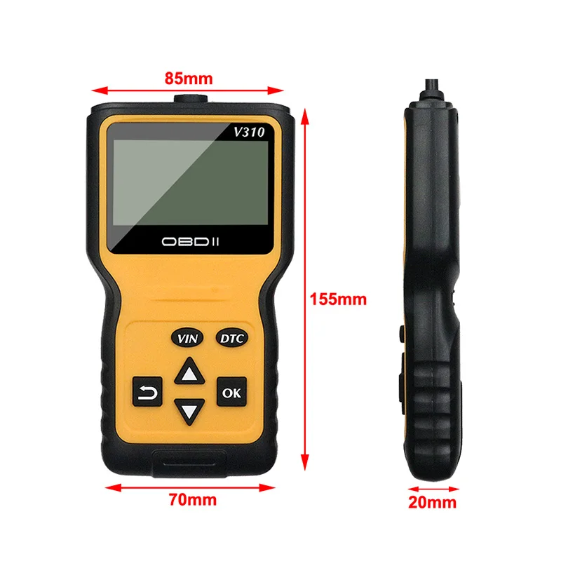 6 языках V310 OBD2 автомобиля диагностический Интерфейс OBD II EOBD может 6 языках V310 OBD2 автомобиля диагностический Интерфейс OBD II EOBD может