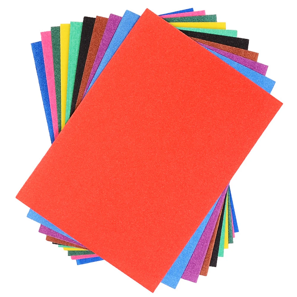 

Art Paper Glitter Paper 10 Colors DIY Crafting For Crayon Bright Color For Children Sheets Drawing Paper Drawing Supplies
