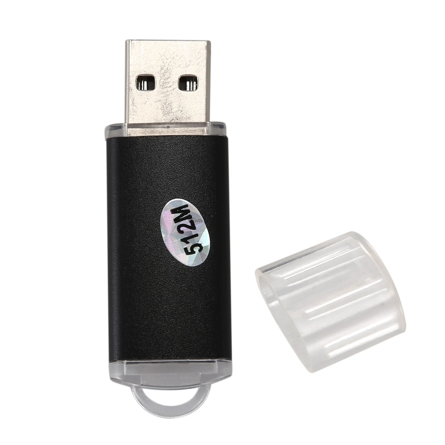 

USB 2.0 Flash Memory Stick Pen Drive Storage Thumb Color:Black Capacity:512MB