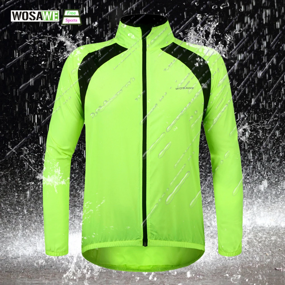 

WOSAWE Windbreaker Jacket Outwear Sports Ultralight Anti-UV Waterproof Sunscreen Men Women Jacket Cycling Fishing Outerwear