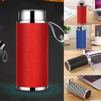 

Portable Wireless Bluetooth 4.2 Subwoofer Speaker Handfree TF AUX FM Mini Player Bluetooth Speaker with USB Charging Cable 3B04