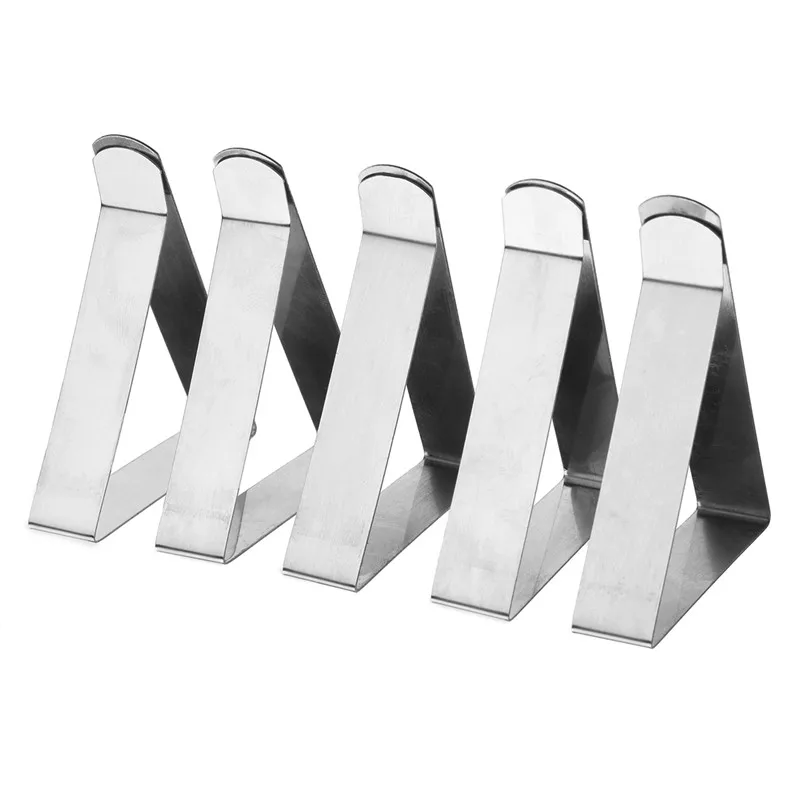 

10Pcs Stainless Steel Tablecloth Clip Desk Table Cloth Cover Adjustable Clamps Holder For Party Wedding Pinic Tools