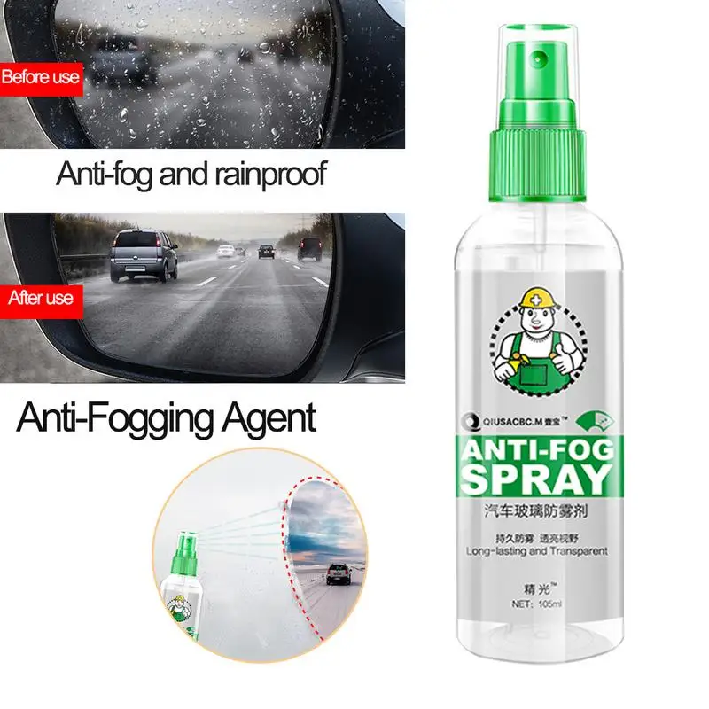 105 мл водонепроницаемый противозапотевающий агент гидрофобное нанопокрытие спрей для лобового стекла автомобиля ванная комната движущийся экран