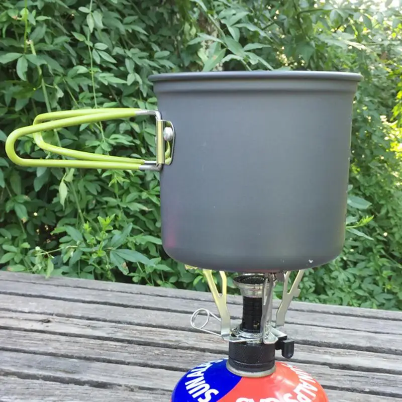 Utensilios de cocina Ultra ligeros para Camping juego de vajilla para exteriores senderismo Picnic Backpacking Camping vajilla olla para 1 o 2 Perso
