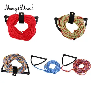 

MagiDeal 1 Section Heavy Duty Water Ski Rope with Non-slip EVA Handle for Wakeboard Knee Board Wakeboarding Knee Surfing Access