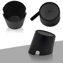 Кофейная коробка для сброса с ручкой емкость для отходов эспрессо измельчители мусорное ведро черный