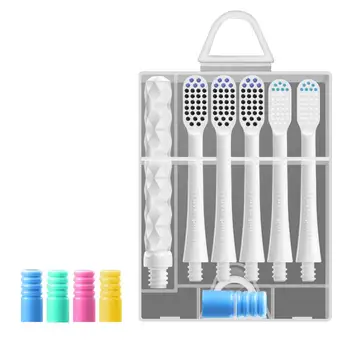 

XY Fancy Portable Travel Toothbrush Set Natural Ultra Fine Soft Fiber 3-fold Toothbrush