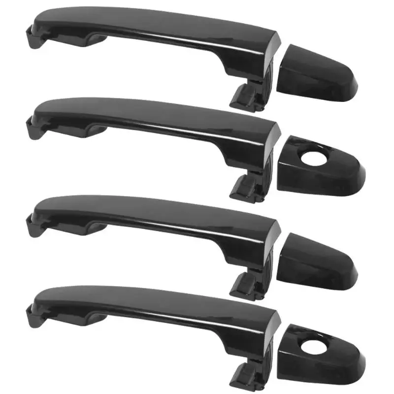 VODOOL 2 pares de coche al aire libre frente izquierda + derecha fuera de la puerta de la barra de la manija para matriz Corolla BYD F3 accesorios de coche las partes exteriores