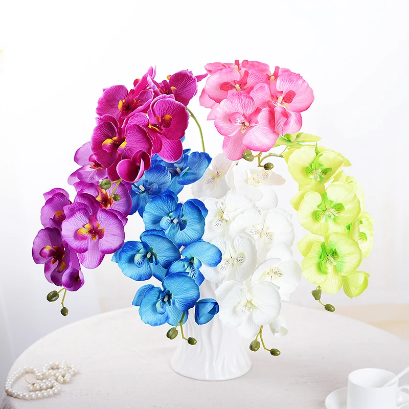 1 шт. Искусственные цветы 70 смОрхидея Бабочка Орхидея для дома Свадебное
