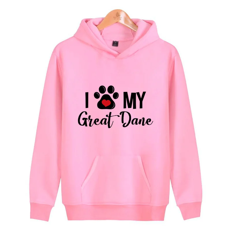 

great dane 2019 New hoodies man funny Hip Hop Autumn clothes printing o-neck sweatshirts N3014