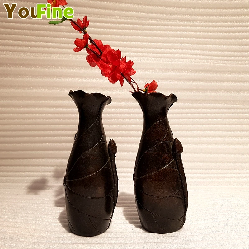 

Vintage bronze home decoration vase small vase indoor home decoration art