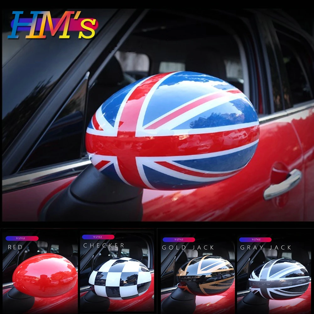 

For MINI Cooper F56 F55 Hardtop Hatchback Rearview Mirror Sticker Cover For MINI Cooper Accessories For MINI F56 Car Styling