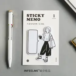30 листов Sticky Note похоронная личность Sticky Memo DIY планировщик журнал