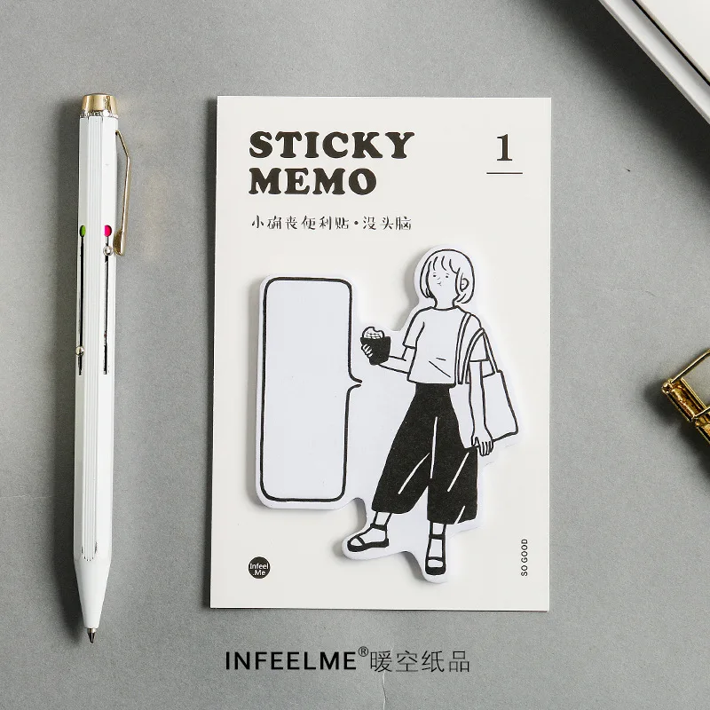 

30 Sheets Sticky Note Funeral Personality Sticky Memo DIY Planner Journal