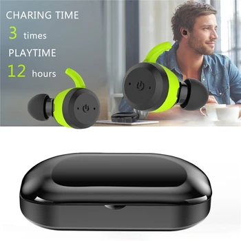 

BE1018 Bluetooth 5.0 Wireless Bluetooth Headphones Bass Hifi Stereo In-Ear Earphone Wireless Earbud Sport Noise Cancelling Hea