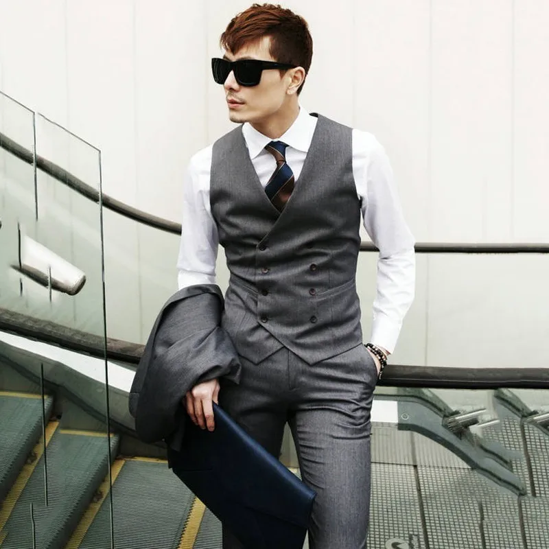 Blazer vest men sale