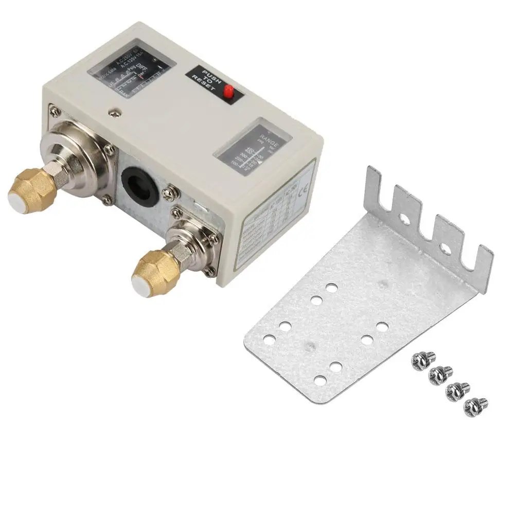 

Pressure Control Switch Electronic R1/4 inch 15A 250V Dual Pressure Control Switch Smart Pump Pressure Controller