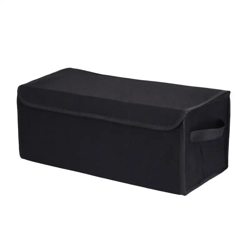 

Car Trunk Organizer Adjustable Backseat Storage Bag Net High Capacity Multi-use Felt Cloth Automobile Seat Back Organizers