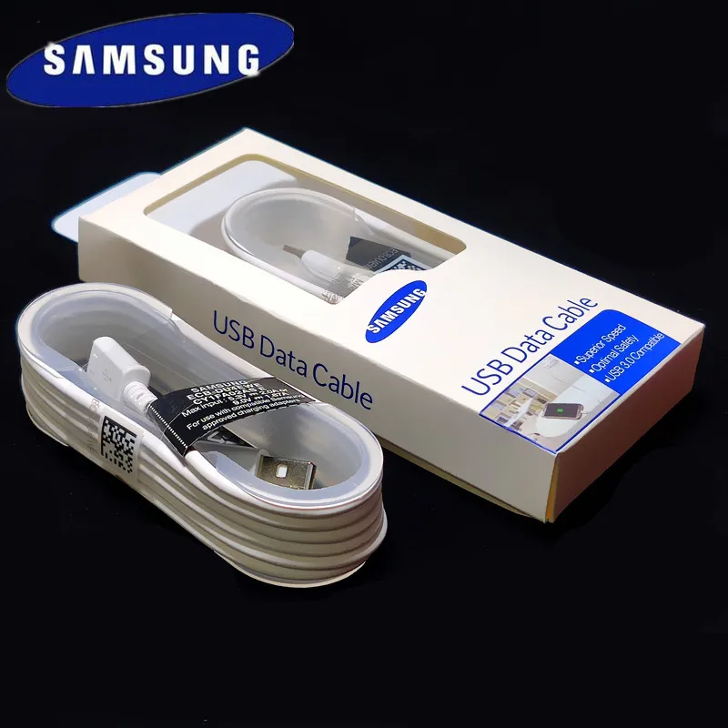 

Original Samsung Cable Type C /micro usb charger cable For Galaxy S8 S9 S10 note 4 5 S4 S6 S7 Edge A3 A5 a6 A7 a8 J3 j5 J7 pro