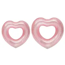 Женские надувные кольца для плавания в форме сердца спасательный круг