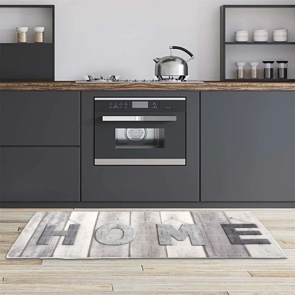 

Polyester Slip-resistant Washable Entrance Doormat Floor Mat Kitchen Long Carpet Corridor Rug Front Door Entry Funny Mats