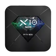 LEORY R-tv Box X10 ТВ приставка S905W 2 Гб 16 Гб 100 м LAN wifi bluetooth 4,0 Android 4K H.265 VP9 телеприставка 2,4G/5,0G wifi