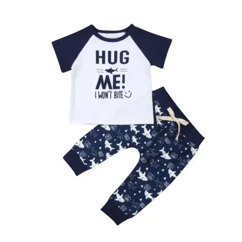 

0-3Years Newborn Baby Boy Toddler Tops T-shirt Pants Leggings Outfit Clothes