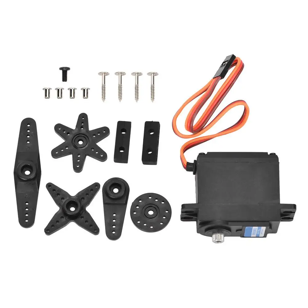 

JX PDI-5509MG 9kg Metal Gear Model Standard Digital Servo Steering Engine for RC Car Airplane