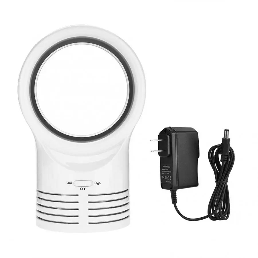

Hot Original Portable USB Mute Cooling Fan Bladeless Air Conditioner Mini Fan without Vane for Home Office