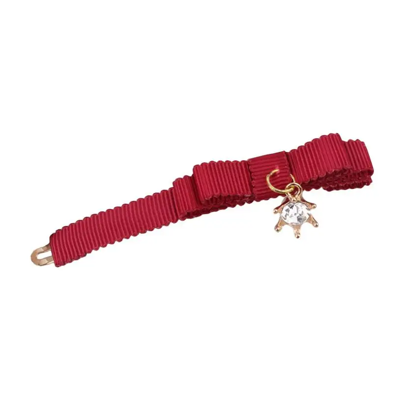 

Women's Accessories Hair Bow For Girls Clips Boutique Crown Diamonds U-Clip Hair Accessories Headdress Child Gift Fashion