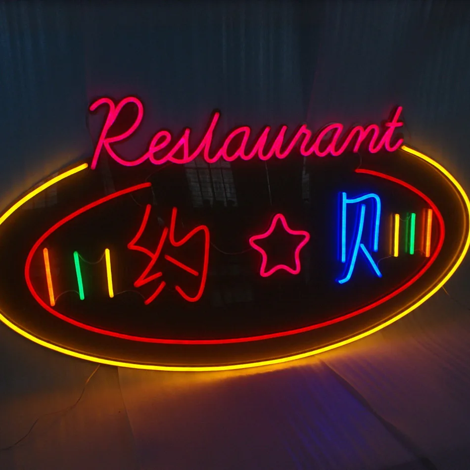 

Outdoor LED Neon flexiable light advertising signs letters for coffee shop store