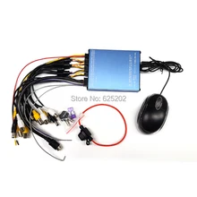 Мини AVI формат отличное качество 4CH Мобильный DVR SDVR004