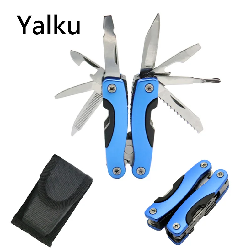 Yalku Multitool جيب في الهواء الطلق للطي كماشة متعددة أداة بقاء أداة تخييم اليد أداة أدوات صغيرة ورائعة Yalku Multitool جيب في الهواء الطلق للطي كماشة متعددة أداة بقاء أداة تخييم اليد أداة أدوات صغيرة ورائعة