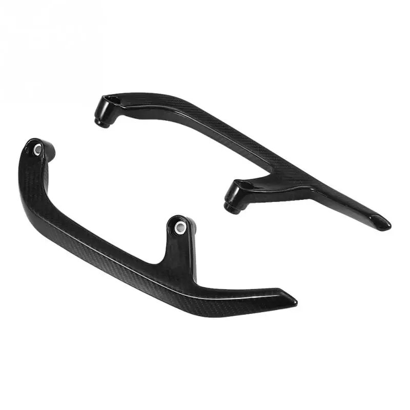 Руль мотоцикла из углеродного волокна с задней ручкой для пассажирского сиденья для Yamaha Tmax 530 2012 2013