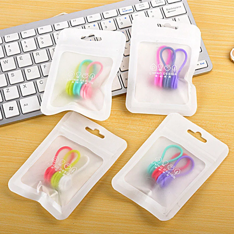 

Multicolor Magnet Earphone Cord Cable Wire Organizer Multifunction Cute Magnet Earphone Cable Winder Silicone Magnet Coil