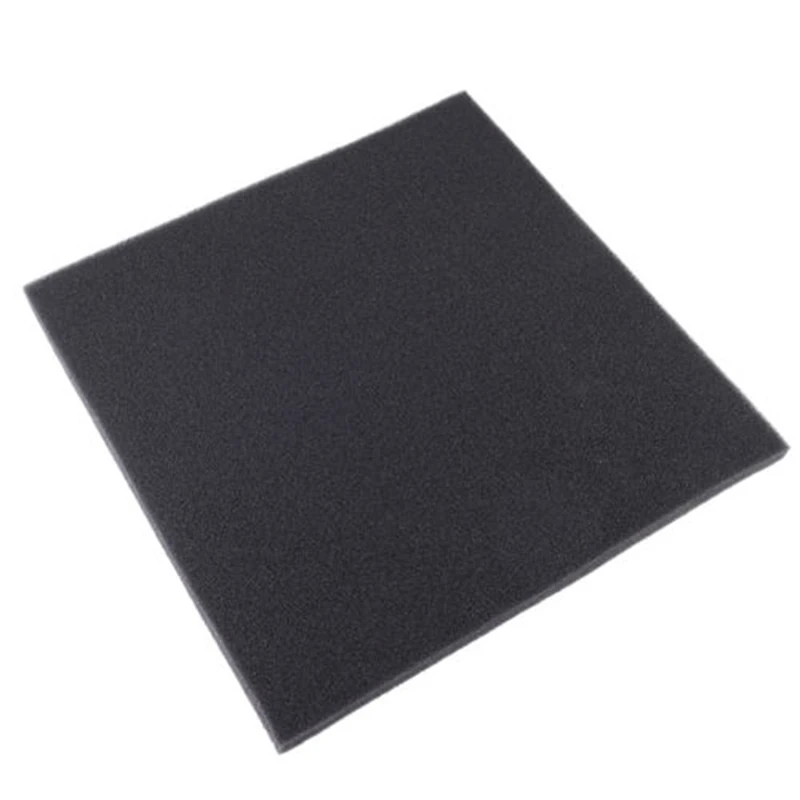 1Pcs Square Universal Activated Carbon Air Filter Sponge Foam Sheet