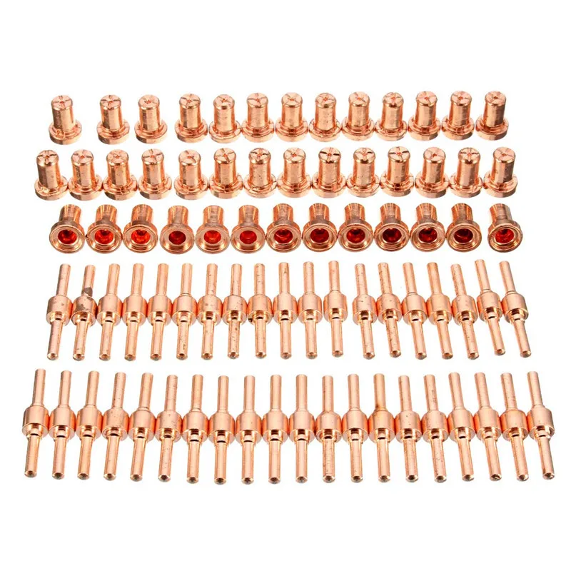 120Pcs/lot Durable PT-31 LG-40 Air Plasma Cutter Extend Consumables Fit Cut-40 40D 50 50D Tool Kit High Quality