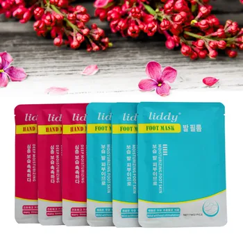 

2pcs/Pair Moisturizing Nourished Exfoliating Foot/Hand Mask Care Feet Dead Calluses Skin Removal Peeling Whitening Skin TSLM2