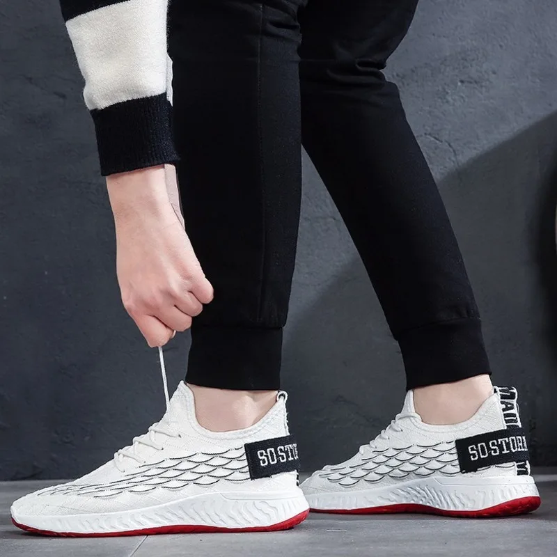 

2019 Mesh Tennis Shoes Men Casual Shoes Black Lace Up Brand Design Breathable Adult Sneakers Male Trainers Male Footwear Hombre