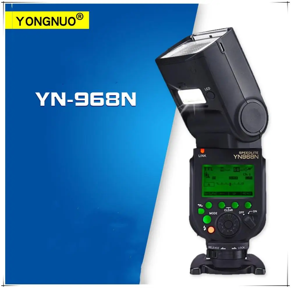 YONGNUO YN968N 2.4G Wireless High speed Sync TTL 1/8000s Flash