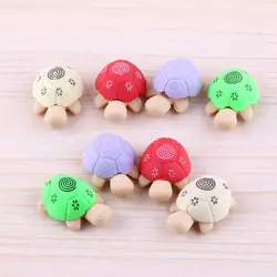 2 шт./партия (1 пакет) милые ластики Kawaii резиновые ластики креативные черепахи карандаш Ластики для детей девочек подарок обратно в школьные