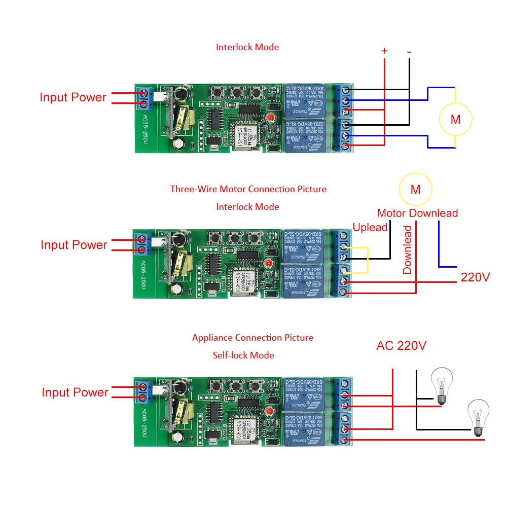 EWeLink умный Wifi переключатель универсальный модуль 2CH AC85 250V беспроводной таймер