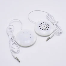 Модный портативный 3,5 мм Тихая Подушка-динамик для MP3 MP4 CD IPod телефон Белый Hifi Звук использовать для сна