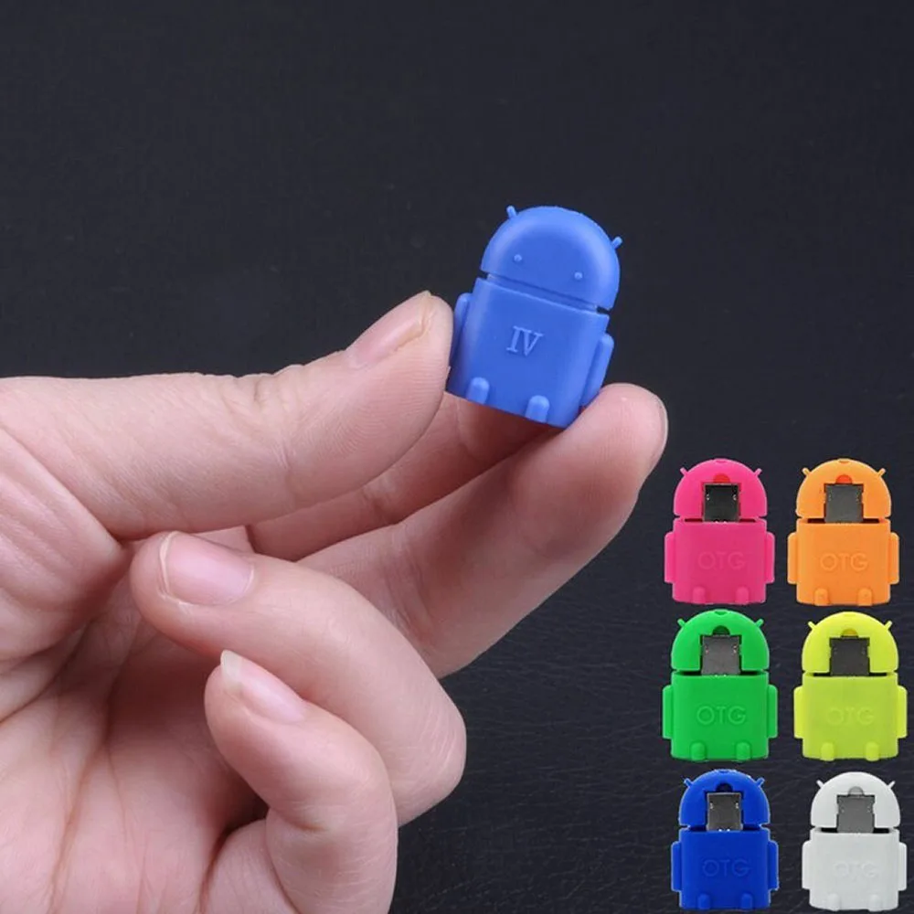 Цветной мини Micro Usb Otg кабель к USB OTG адаптер для Samsung/HTC/Xiaomi Sony /LG Android кардридер