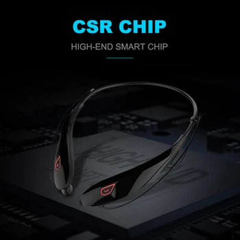 

New Wireless Stereo Bluetooth Headset Music Sport Bluetooth Earphone Handsfree In Ear Earbuds Media Play Large capacity battery