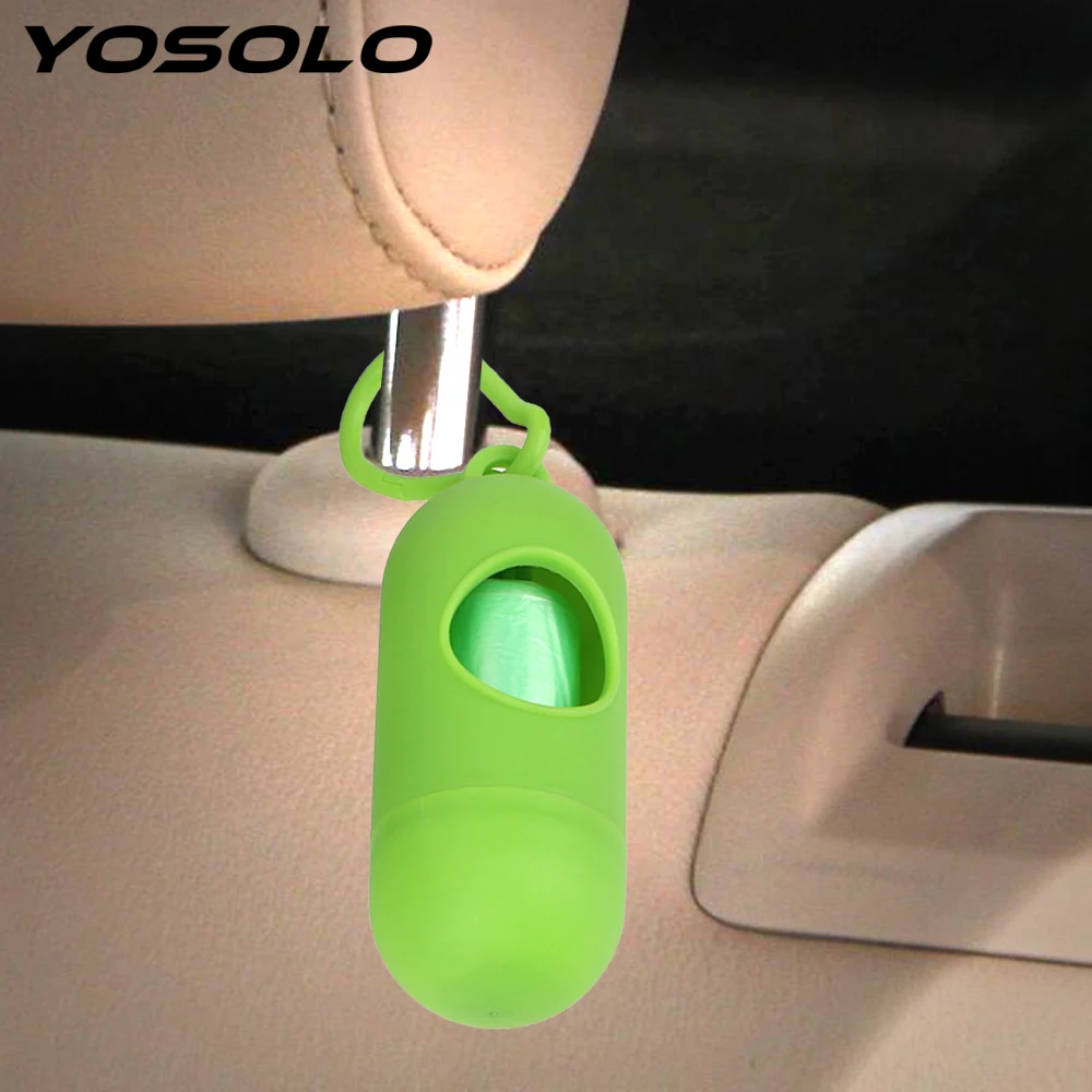 YOSOLO 15 штук/рулон автомобиль мешок для мусора с ящик хранения Авто Заднем Сиденье