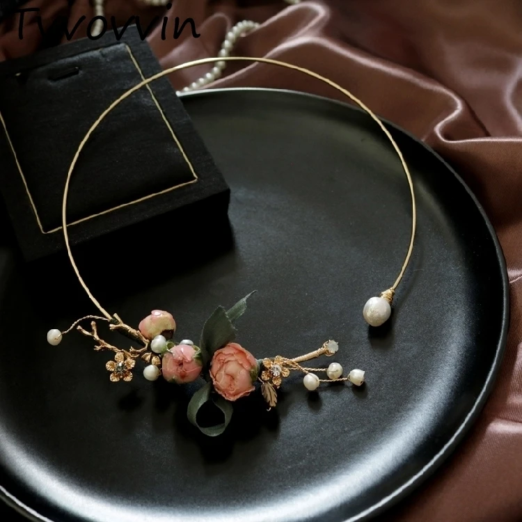 

Jewelry 2019 New Pattern Retro Sweet Torques All-match Chain Accessories For Women Fashion Tide L107