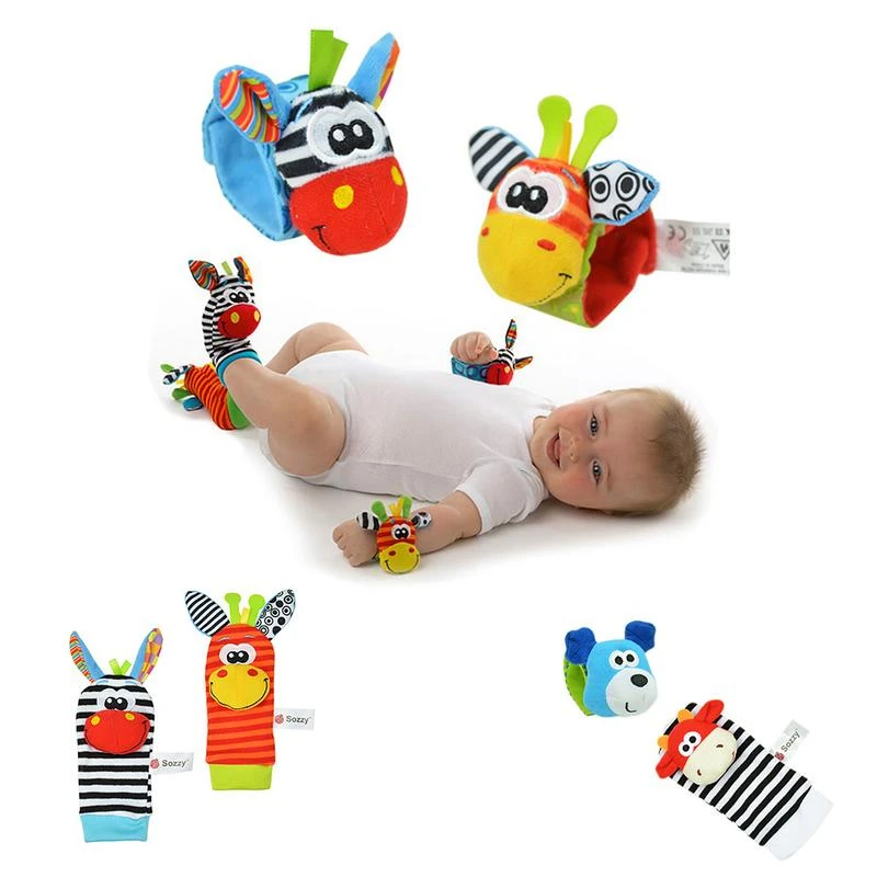baby hand and foot rattles